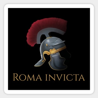 Roma Invicta - Ancient Rome Legionary Helmet - Roman History Magnet